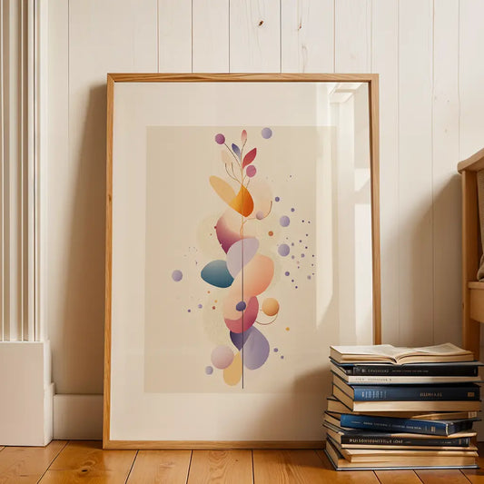 Unalome Print in Pastel Colors