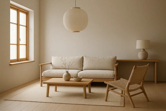Minimalistic Interior in Beige