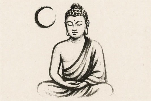 Ink Art of Buddha