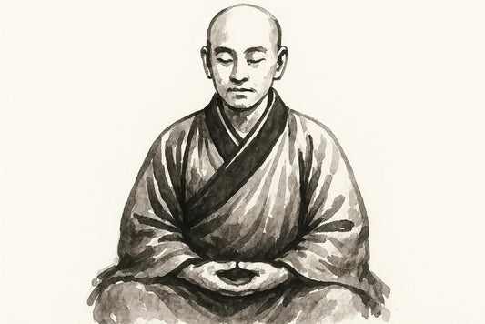 A Zen Monk, Ink Art