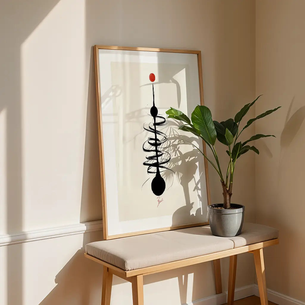 Unalome Art Poster