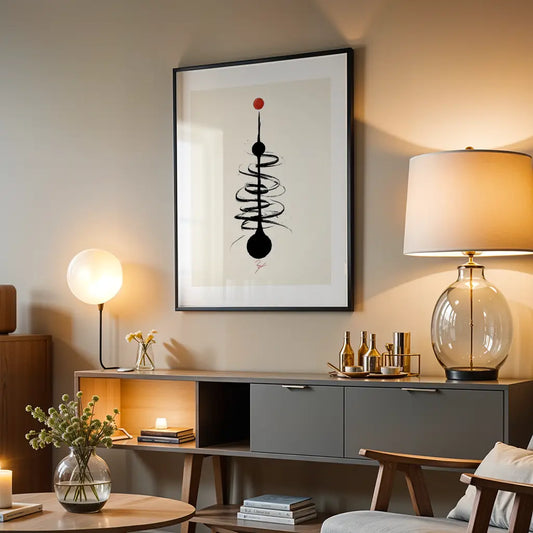 Unalome Art Poster