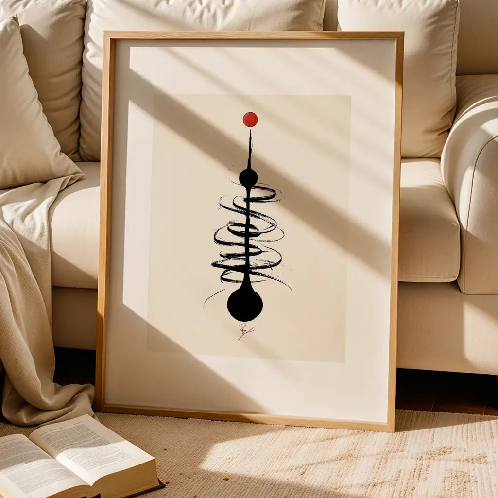 Unalome Art Poster