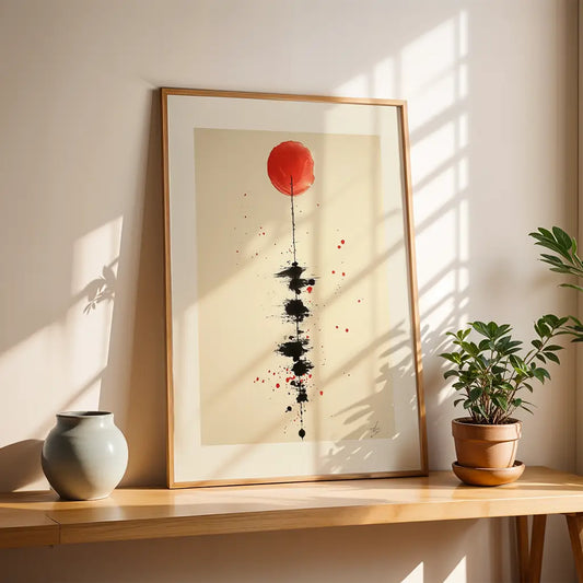 Sunrise Unalome Poster