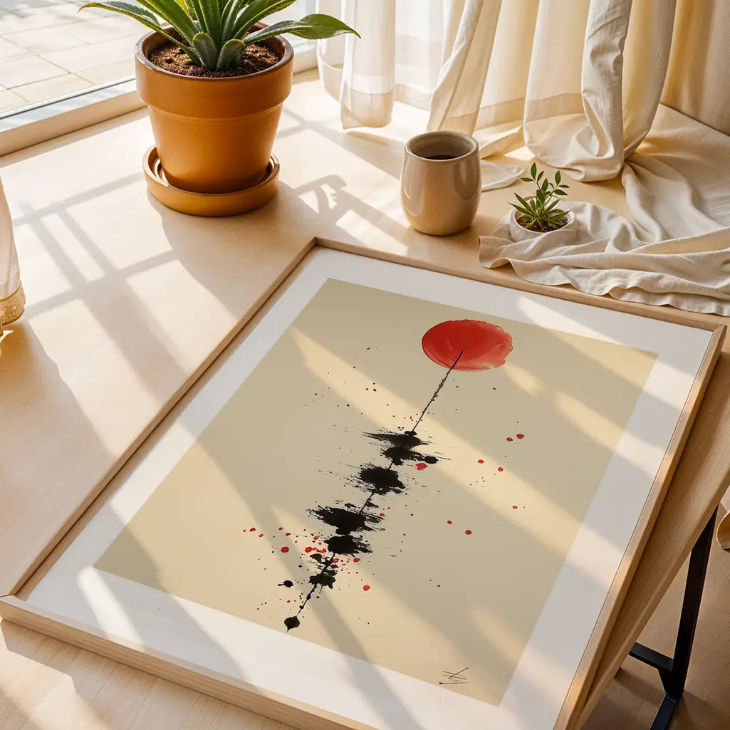Sunrise Unalome Poster