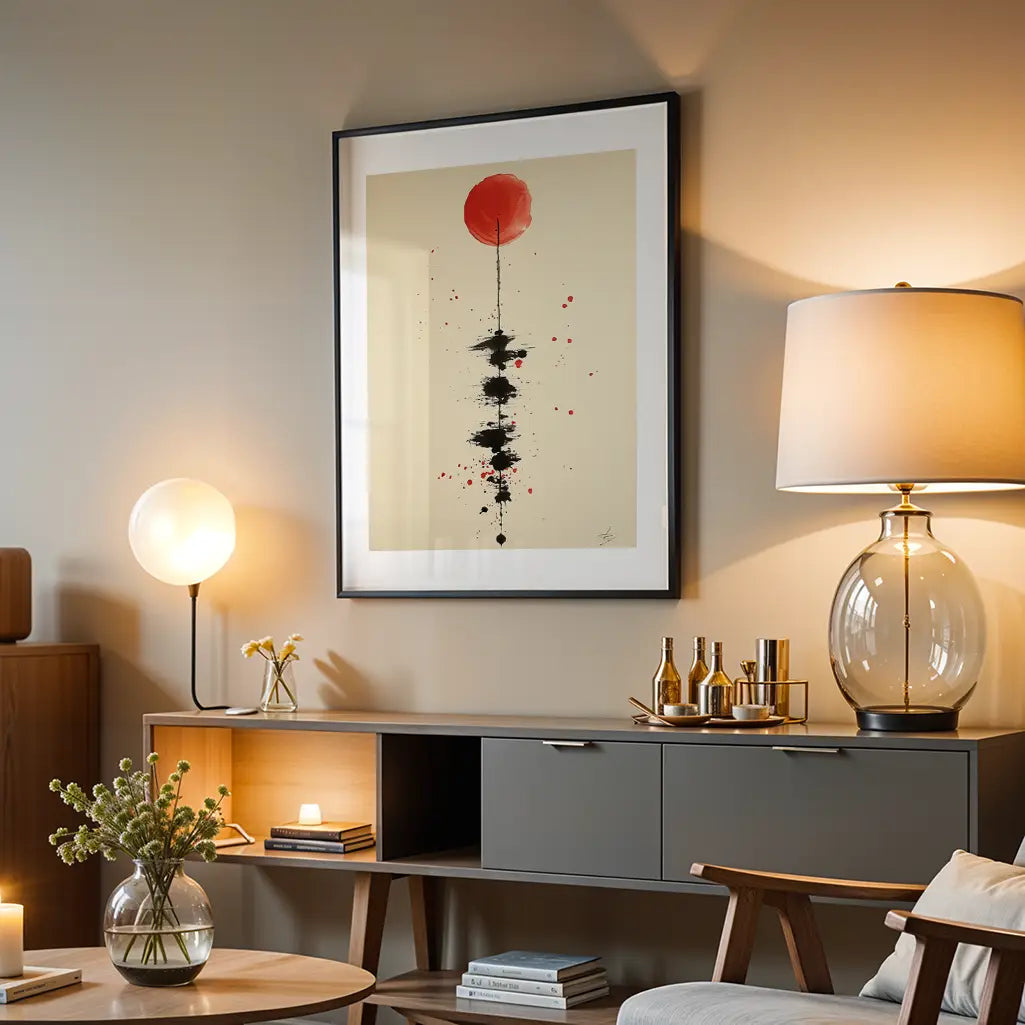 Sunrise Unalome Poster