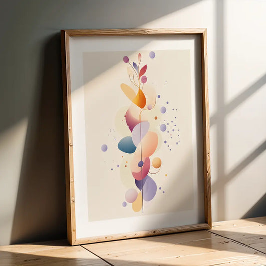 Unalome Print in Pastel Colors